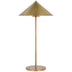 Hand-Rubbed Antique Brass and Metal Shade