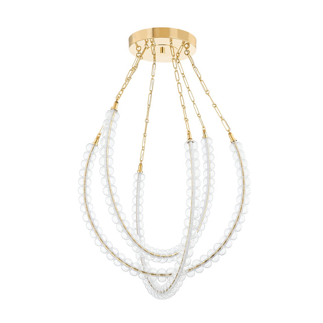 Celeste Outdoor (Damp) Chandelier by Corbett Lighting