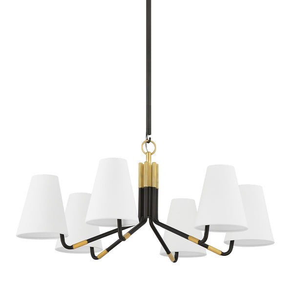 Stanwyck Outdoor (Damp) Chandelier by Hudson Valley