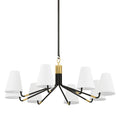 Stanwyck Outdoor (Damp) Chandelier by Hudson Valley