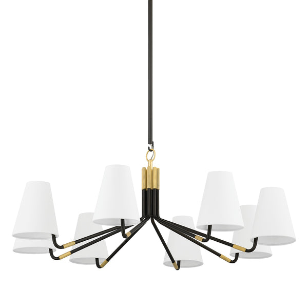 Stanwyck Outdoor (Damp) Chandelier by Hudson Valley