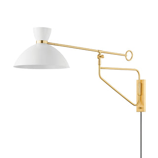 Buy aged-brass-soft-white Cranbrook Outdoor (Damp) Sconce by Hudson Valley