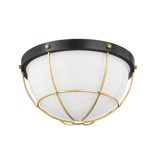 Holkham Outdoor (Damp) Flush Mount Ceiling Light by Hudson Valley