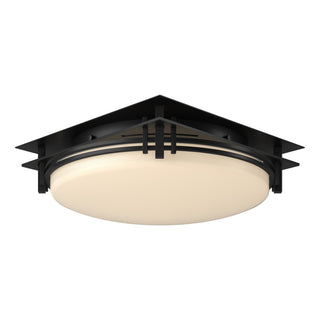 Buy black Banded Flush Mount Ceiling Light by Hubbardton Forge