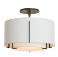 Exos Semi-Flush Mount Ceiling Light by Hubbardton Forge