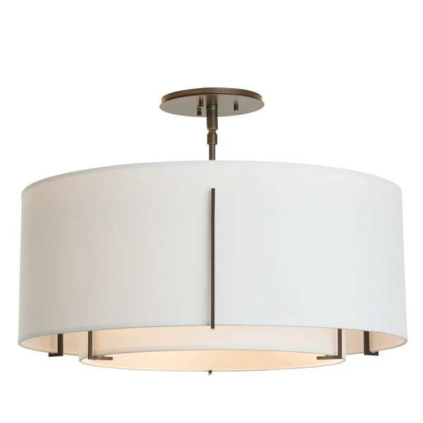 Exos Flush Mount Ceiling Light by Hubbardton Forge