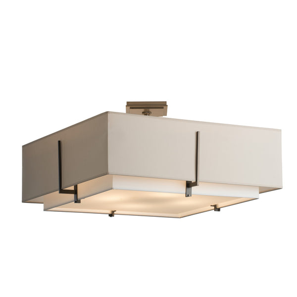 Exos Semi-Flush Mount Ceiling Light by Hubbardton Forge