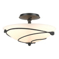 Leaf Semi-Flush Mount Ceiling Light by Hubbardton Forge