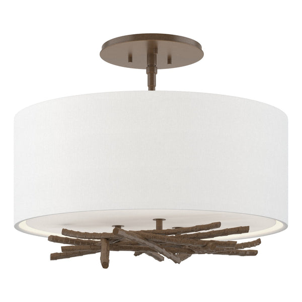 Brindille Flush Mount Ceiling Light by Hubbardton Forge