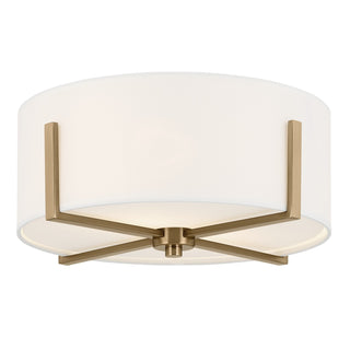 Buy champagne-bronze Malen Flush Mount Ceiling Light by Kichler