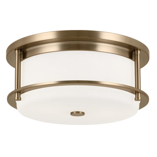 Buy champagne-bronze Brit Flush Mount Ceiling Light by Kichler