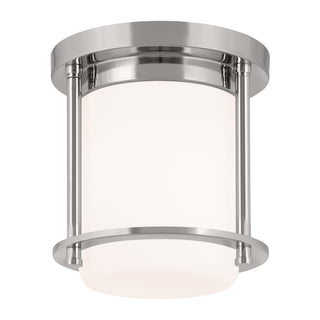 Buy polished-nickel Brit Flush Mount Light by Kichler