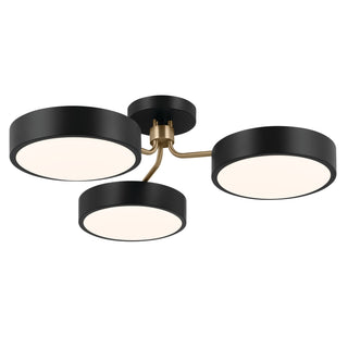 Buy black Sago Semi Flush Mount Ceiling Light by Kichler