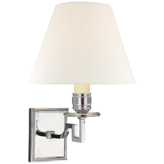 Buy polished-nickel Dean Sconce by Visual Comfort Signature