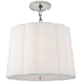 Simple Scallop Hanging Lantern by Visual Comfort Signature