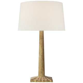 Buy gilded-iron Strie Table Lamp by Visual Comfort Signature