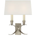Cross Bouillotte Sconce by Visual Comfort Signature