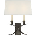 Cross Bouillotte Sconce by Visual Comfort Signature