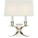 Cross Bouillotte Sconce by Visual Comfort Signature