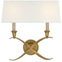 Cross Bouillotte Sconce by Visual Comfort Signature