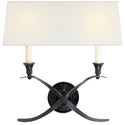 Cross Bouillotte Sconce by Visual Comfort Signature