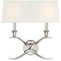 Cross Bouillotte Sconce by Visual Comfort Signature