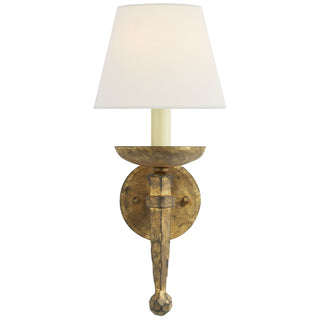 Buy gilded-iron Iron Torch Sconce by Visual Comfort Signature