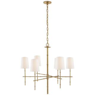 Buy hand-rubbed-antique-brass Grenol Outdoor (Damp) Chandelier by Visual Comfort Signature