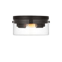 Garrett Outdoor (Damp) Flush Mount Ceiling Light by Visual Comfort Studio