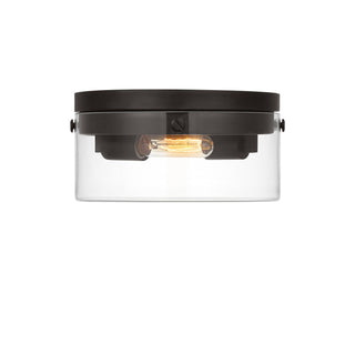 Garrett Outdoor (Damp) Flush Mount Ceiling Light by Visual Comfort Studio
