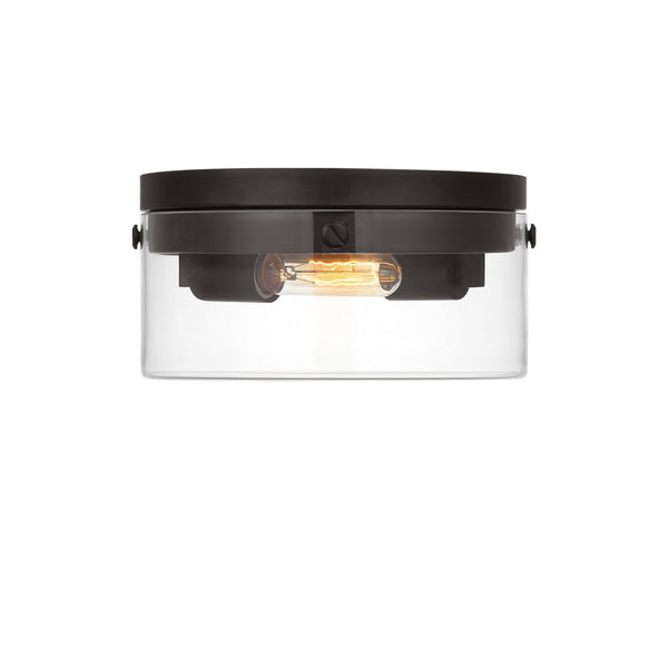 Garrett Outdoor (Damp) Flush Mount Ceiling Light by Visual Comfort Studio