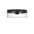 Garrett Outdoor (Damp) Flush Mount Ceiling Light by Visual Comfort Studio