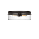 Garrett Outdoor (Damp) Flush Mount Ceiling Light by Visual Comfort Studio