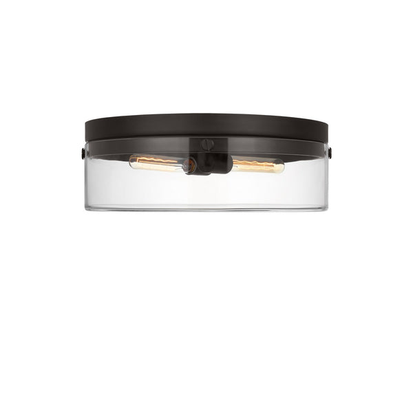 Garrett Outdoor (Damp) Flush Mount Ceiling Light by Visual Comfort Studio