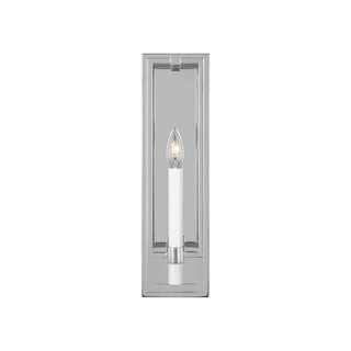 Buy polished-nickel Marston Outdoor (Damp) Sconce by Visual Comfort Studio