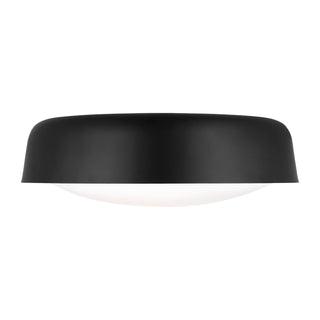 Buy midnight-black Draper Outdoor (Damp) Flush Mount Light by Visual Comfort Studio