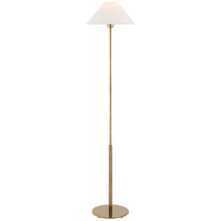 Buy hand-rubbed-antique-brass Hackney Floor Lamp by Visual Comfort Signature