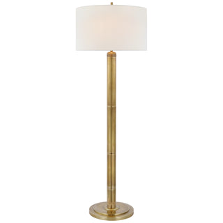 Buy hand-rubbed-antique-brass Longacre Floor Lamp by Visual Comfort Signature