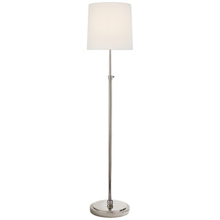 Buy polished-nickel Bryant Floor Lamp by Visual Comfort Signature