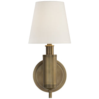 Buy hand-rubbed-antique-brass Longacre Sconce by Visual Comfort Signature