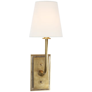 Buy hand-rubbed-antique-brass Hulton Sconce by Visual Comfort Signature