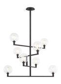 Gambit Outdoor (Damp) Chandelier by Visual Comfort Modern