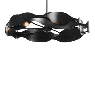 Buy black Waves Pendant by Hubbardton Forge