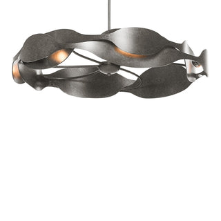 Buy natural-iron Waves Pendant by Hubbardton Forge