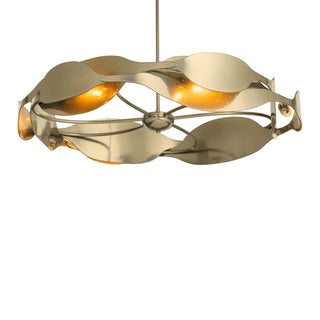Buy modern-brass Waves Pendant by Hubbardton Forge