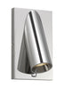 Polished Nickel with Aluminum or Brass Glass and Metal Shade