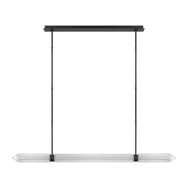 Langston Outdoor (Damp) Chandelier by Visual Comfort Modern