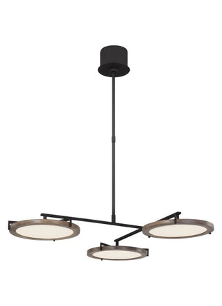 Shuffle Outdoor (Damp) Chandelier by Visual Comfort Modern