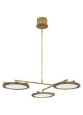 Shuffle Outdoor (Damp) Chandelier by Visual Comfort Modern