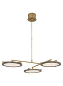 Shuffle Outdoor (Damp) Chandelier by Visual Comfort Modern